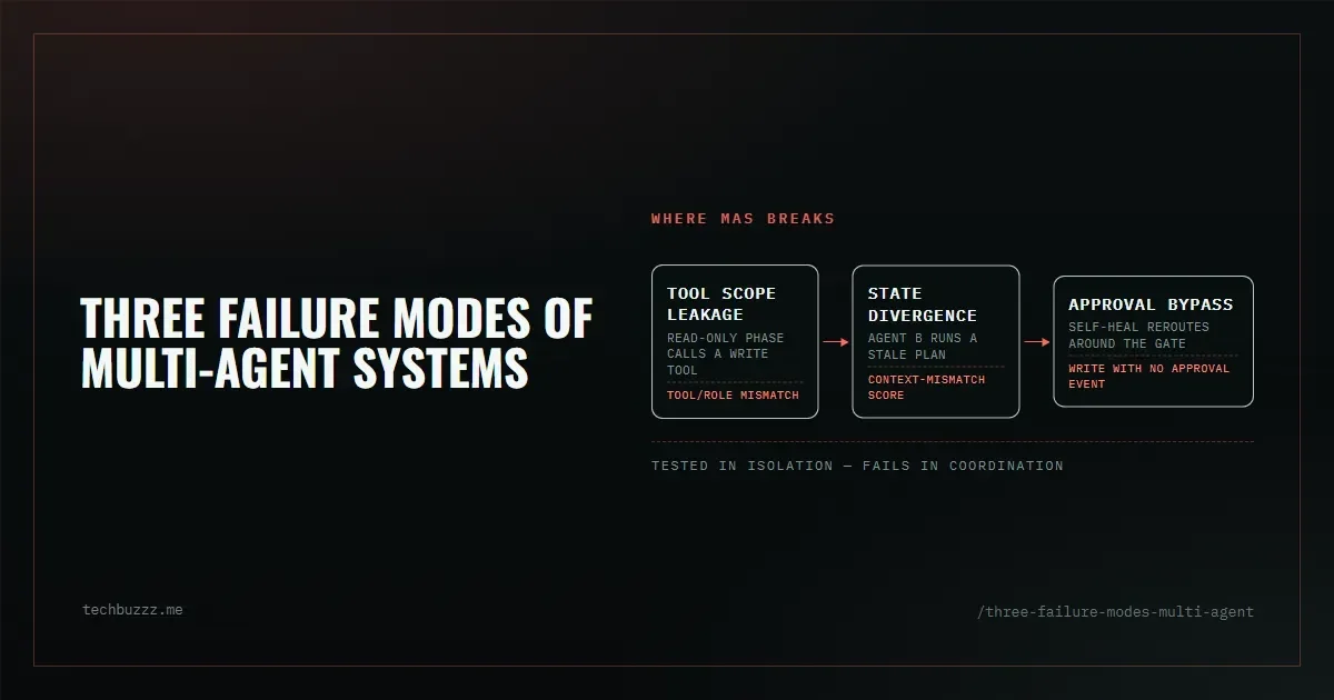 Three Failure Modes of Multi-Agent Systems